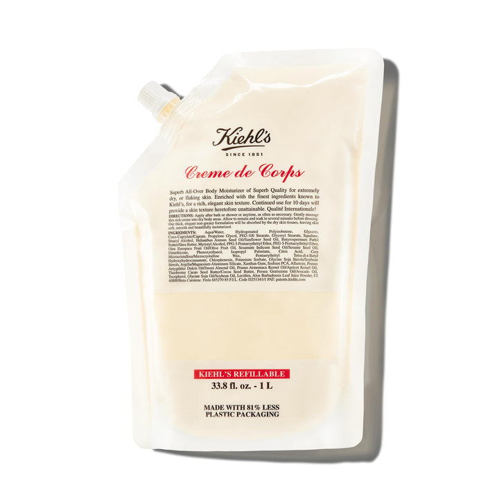 Kiehl's front packaging showing the lotion for visible daily hydration