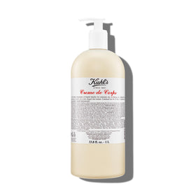 Kiehl's bottle front pump view showing label and easy dispensing