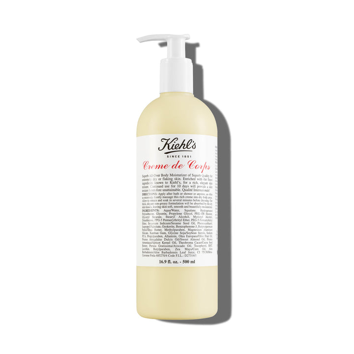 Kiehl's front packaging showing label and clean design for quick identification
