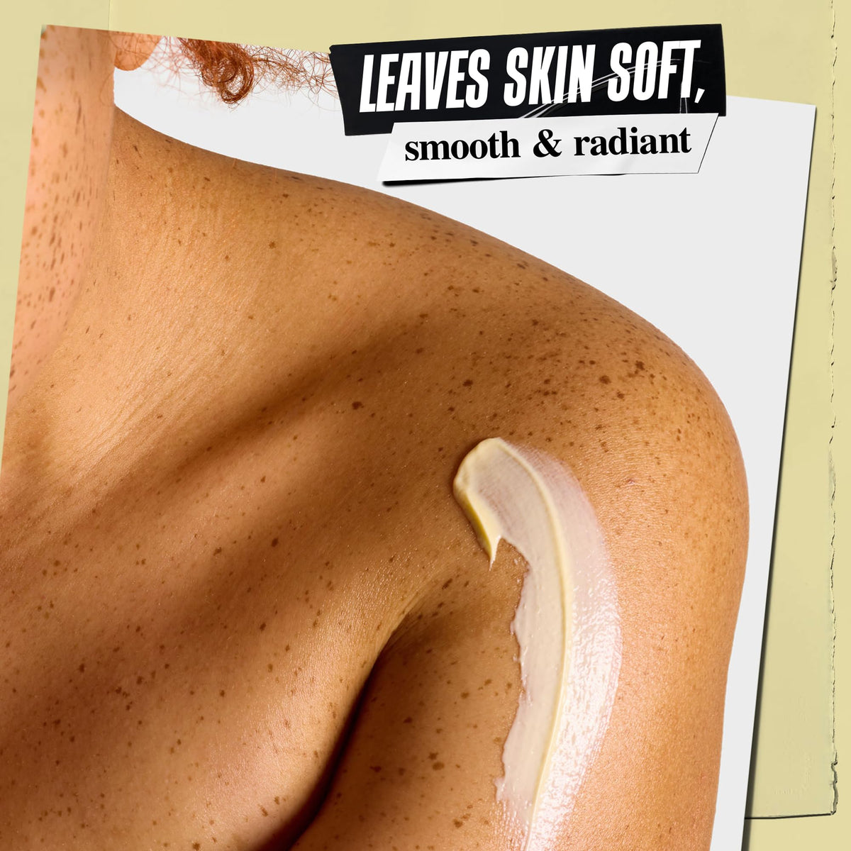 Kiehl's shea butter and cocoa butter depiction for softening benefits