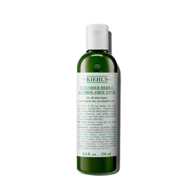 Kiehl's front bottle shot showing label and clean formula benefits