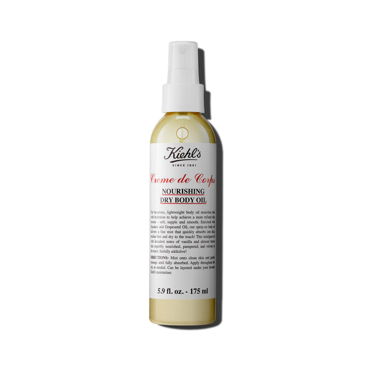 Kiehl's front packaging showing bottle and label for easy identification
