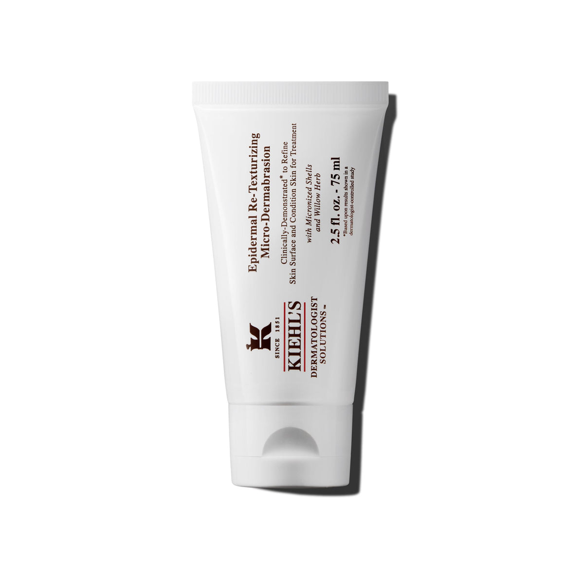 Kiehl's front packaging showing product tube and brand for clean presentation