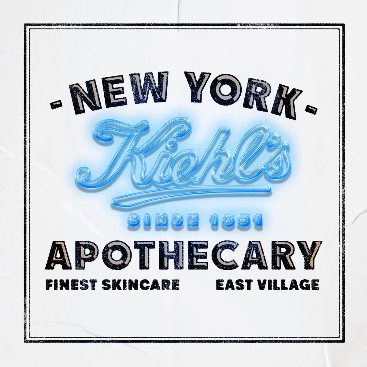 Kiehl's eye cream beside everyday items, travel-friendly convenience