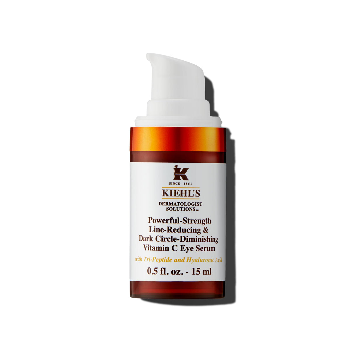 Kiehl's front packaging showing clean label and size, highlights brightening benefit