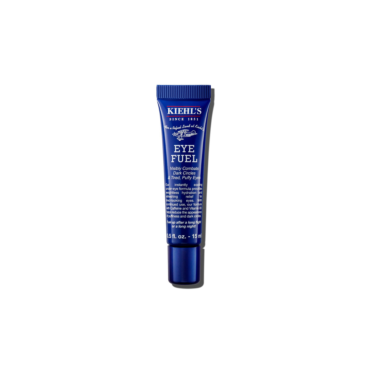 Kiehl's front packaging showing product and brand, fast energy boost