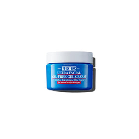 Kiehl's front jar of oil-free moisturizer showing clean compact packaging and benefit