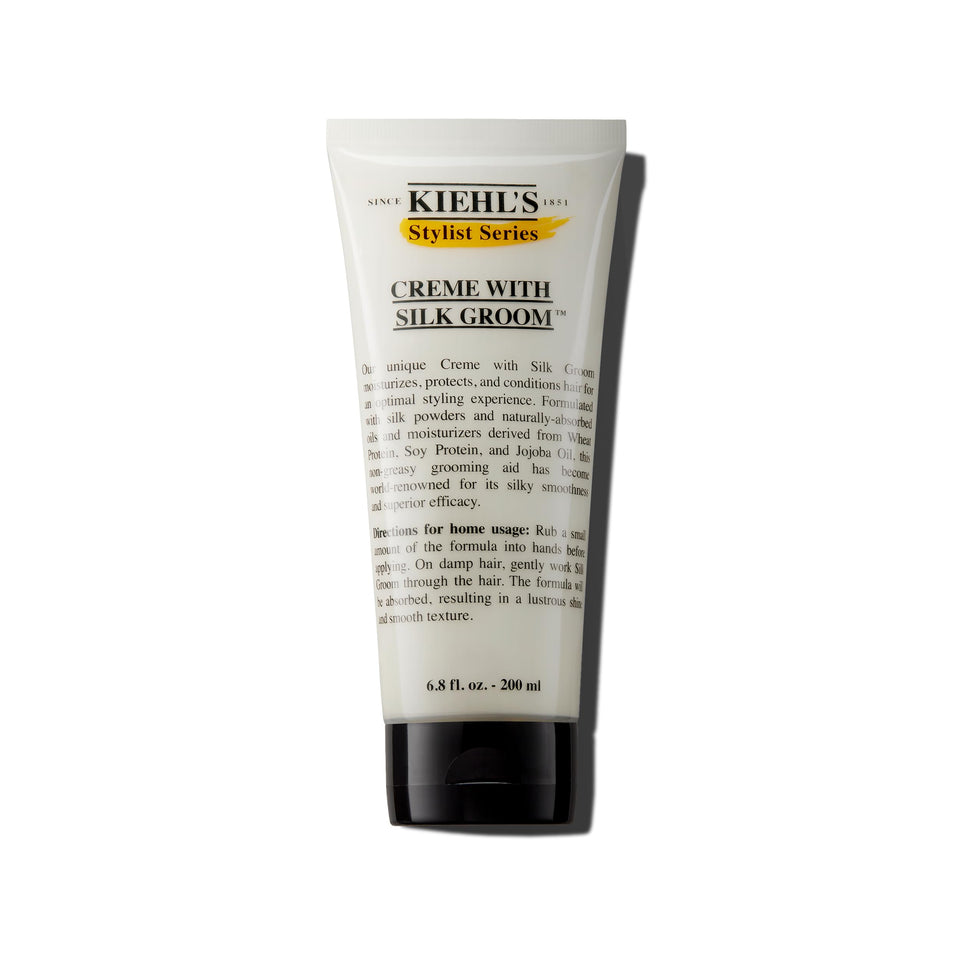 Kiehl's front packaging showing jar and label with clear product benefit