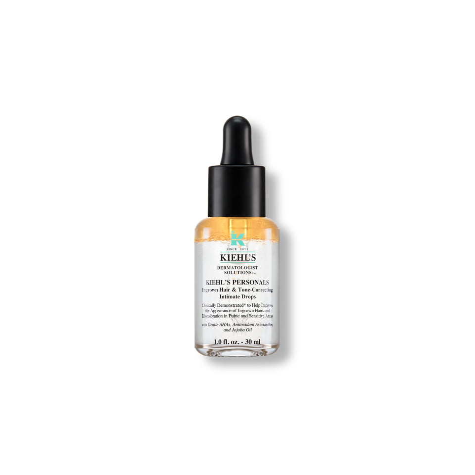 Kiehl's front bottle image showing compact design and easy application