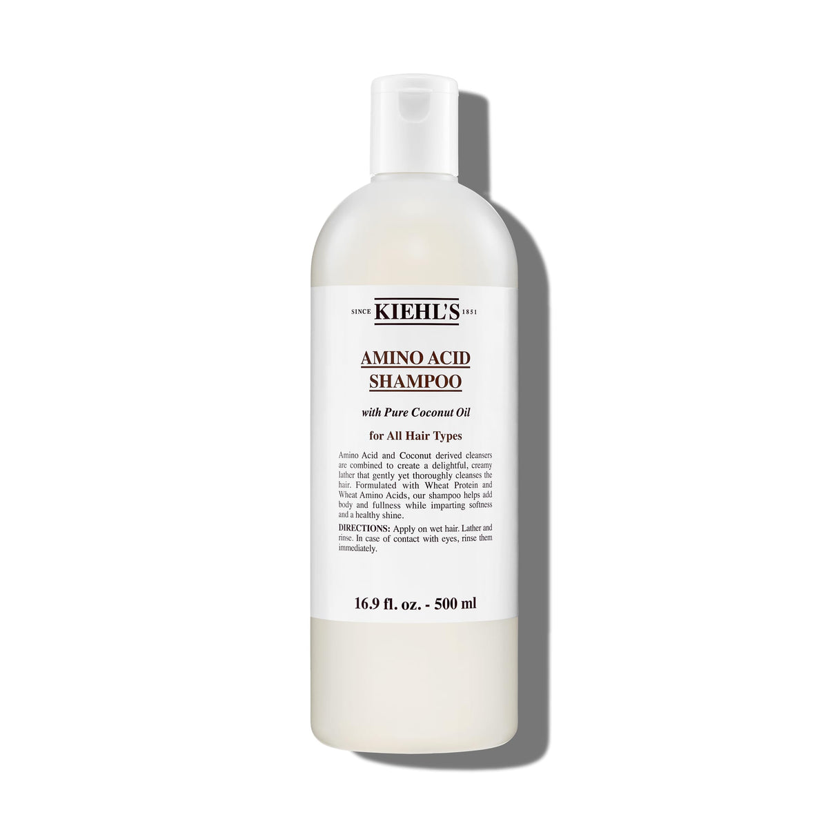 Kiehl's front packaging showing bottle and clear labeling for easy use