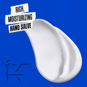 Kiehl's hand salve thick texture close-up showing intense hydration benefit