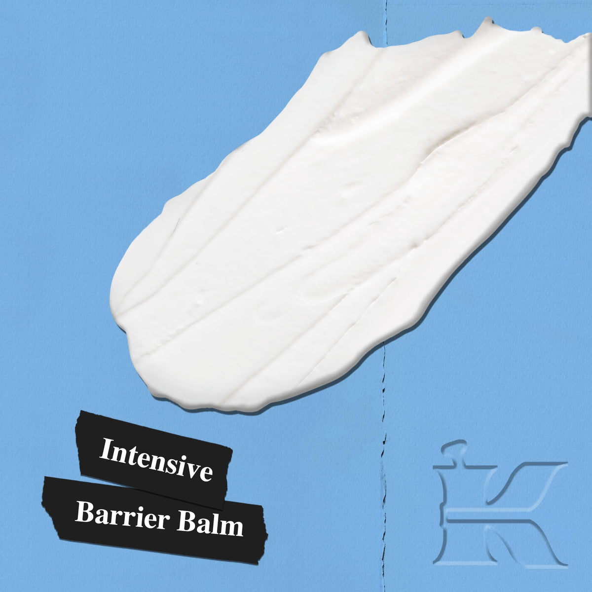 Kiehl's close-up of creamy texture highlighting fast-absorbing feel