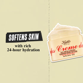 Kiehl's label close-up showing key ingredients and usage guidance for clarity
