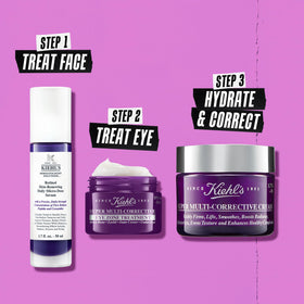 Kiehl's cream staged on bathroom vanity suggesting daily routine integration