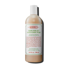 Kiehl's Made for All front packaging shows label and benefits for easy identification