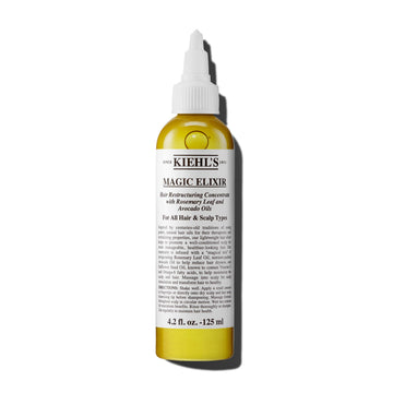 Kiehl's bottle front view showing label and 4.2 fl oz capacity, clear benefit of recognition