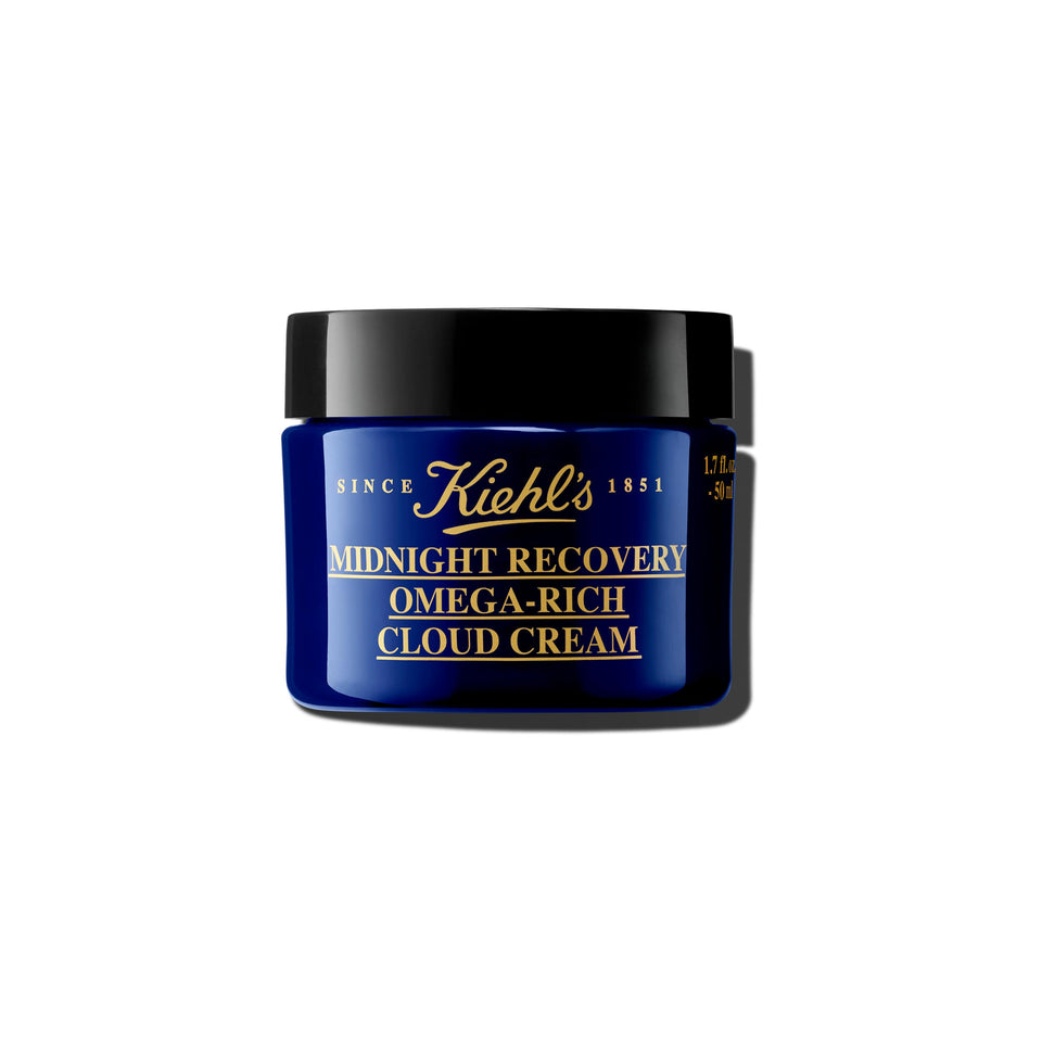 Kiehl's jar front view showing packaging and calming lavender scent benefit