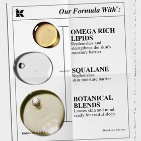 Kiehl's cream pictured on a bathroom shelf to show nightly routine benefit