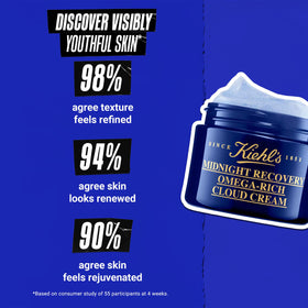 Kiehl's jar with spatula detail highlighting hygienic application benefit