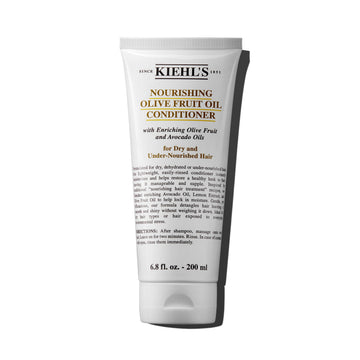 Kiehl's bottle front view showing label and cap, highlights brand clarity and ease of use