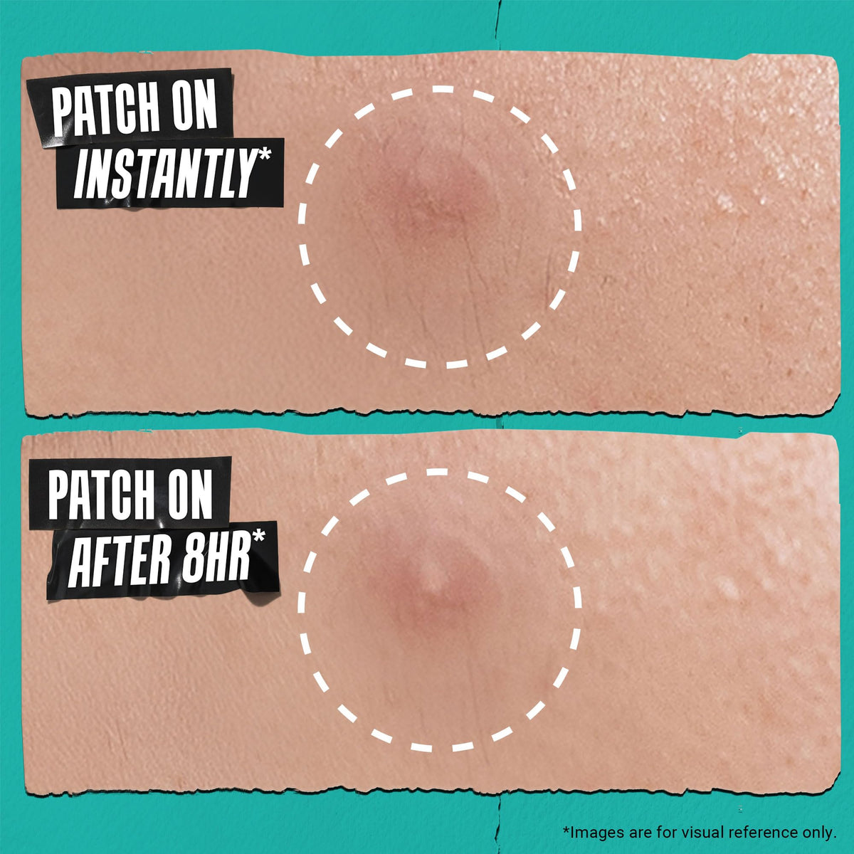 Kiehl's patches on bedside table illustrating overnight absorption benefit