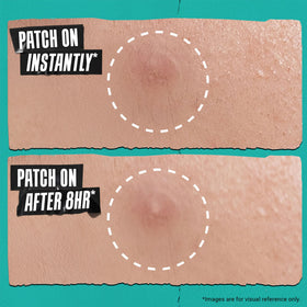 Kiehl's patches on bedside table illustrating overnight absorption benefit