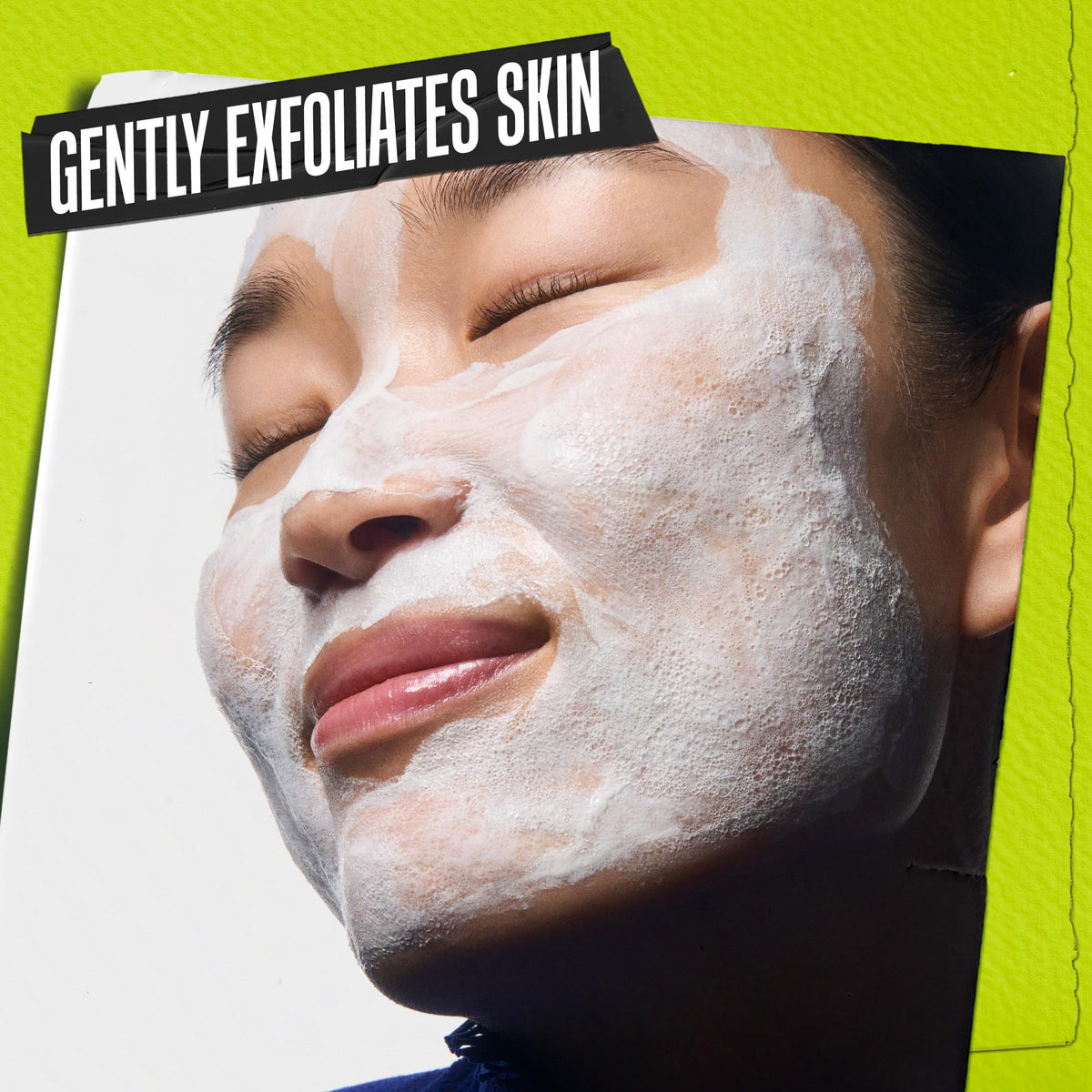 Kiehl's cleanser beside ruler showing 5 fl oz size and travel-friendly benefit