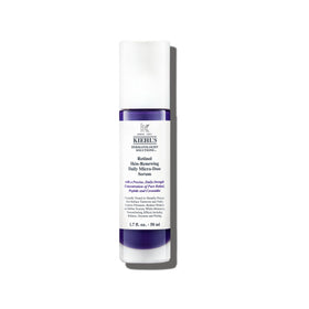 Kiehl's front packaging showing bottle and clean design, conveys reliability