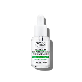 Kiehl's front bottle view showing clean label and 1 fl oz size benefit