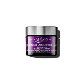 Kiehl's jar front packaging showing product and SPF benefit