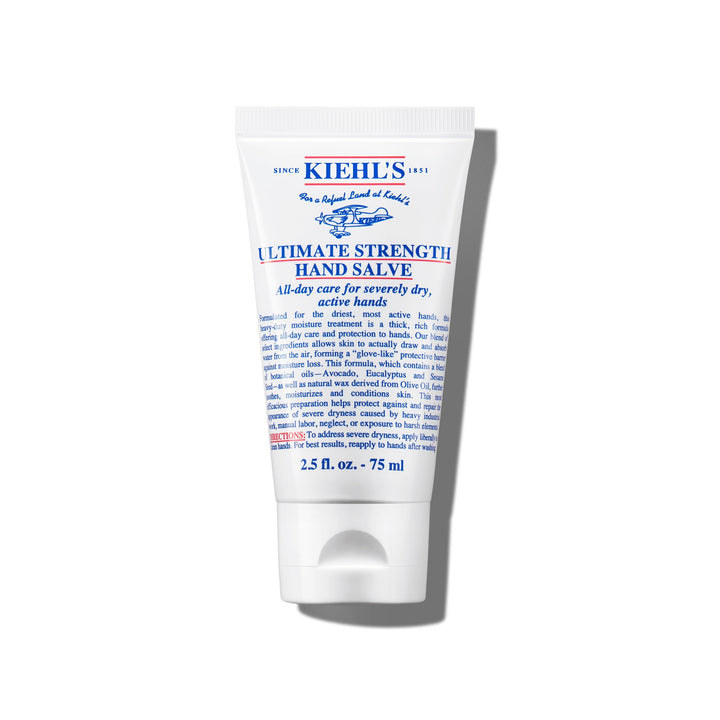 Kiehl's front tube view showing packaging and product size for easy identification