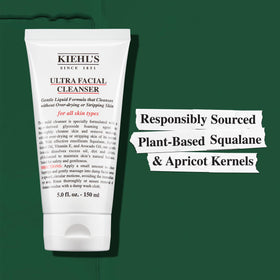 Kiehl's product staged in a bathroom setting conveying everyday routine integration