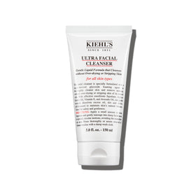 Kiehl's front packaging showing bottle and clear label for easy identification and trust