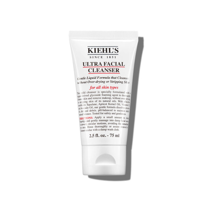 Kiehl's bottle front packaging showing clean design and product name benefits