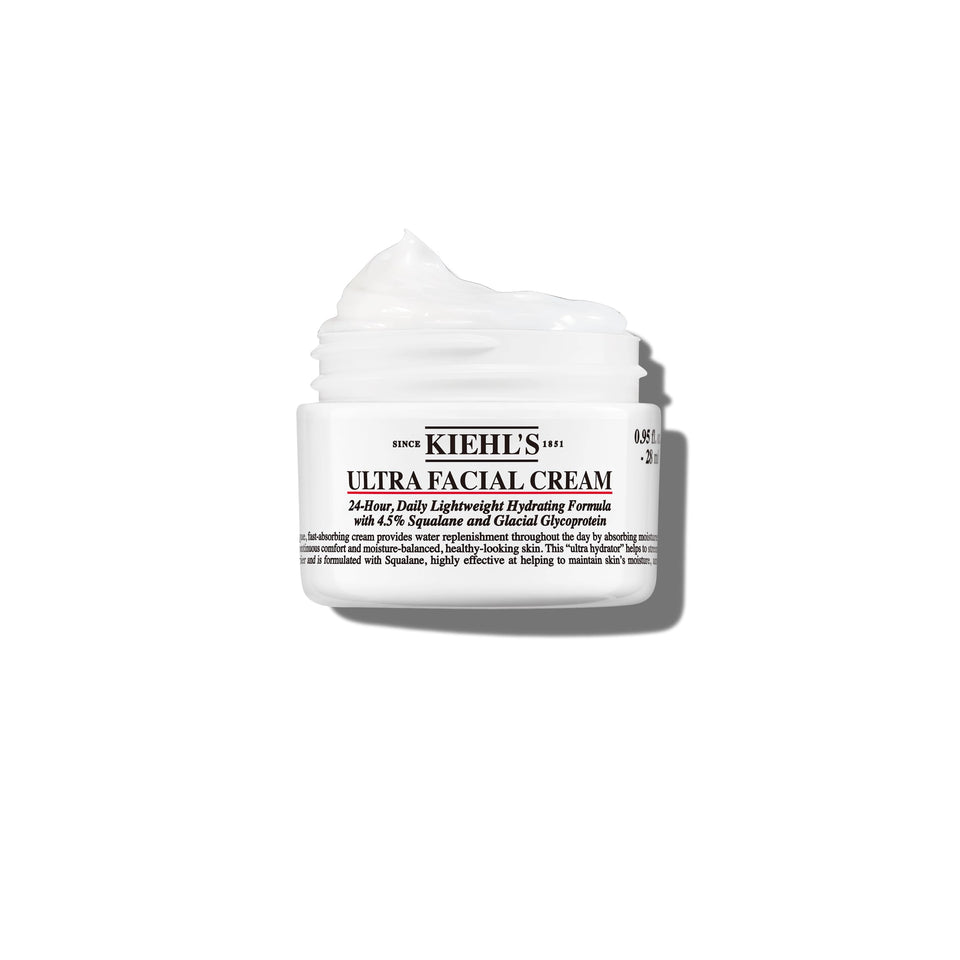 Kiehl's jar front view showing daily hydration benefit