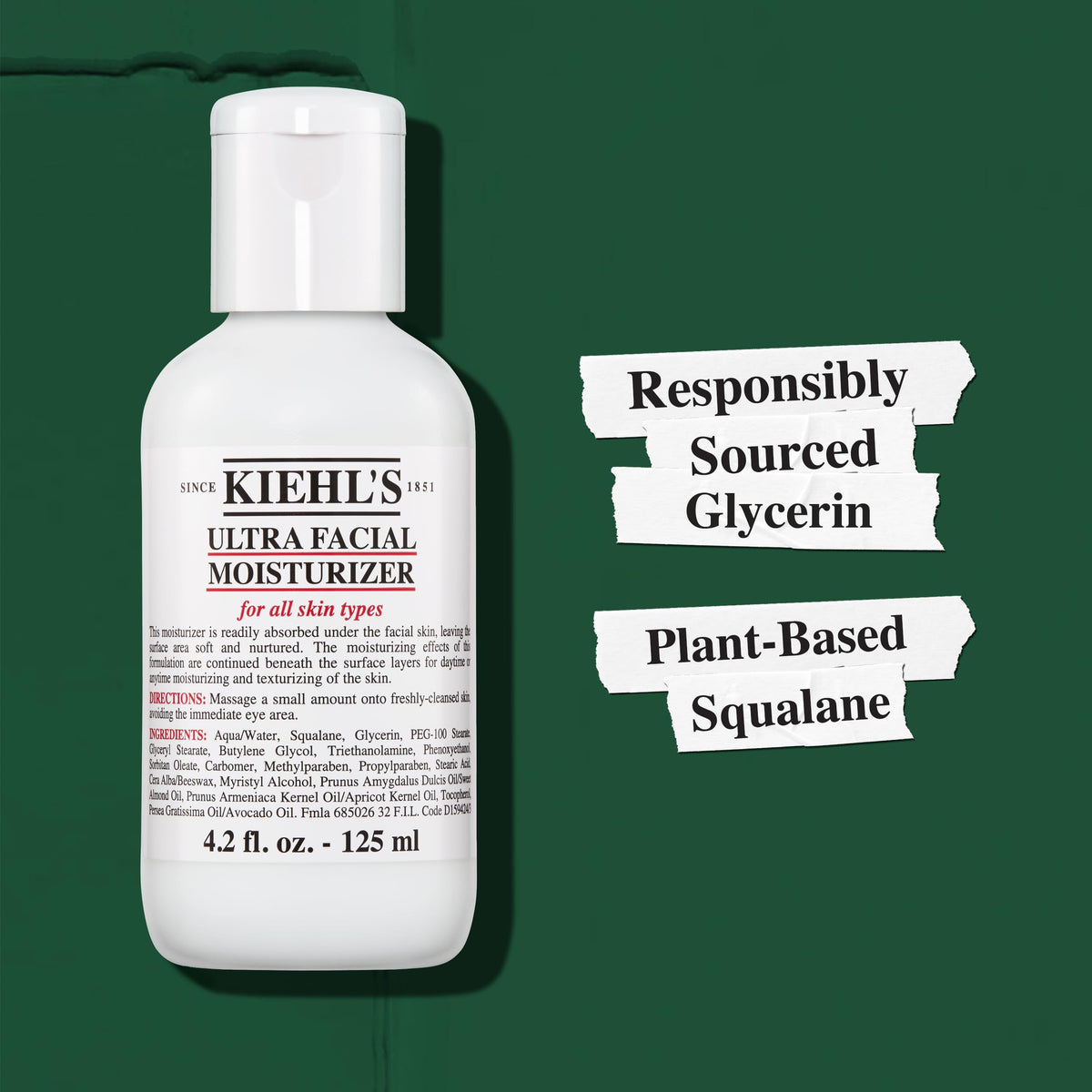 Kiehl's Ultra Facial layered under makeup in morning routine showing non-greasy finish benefit