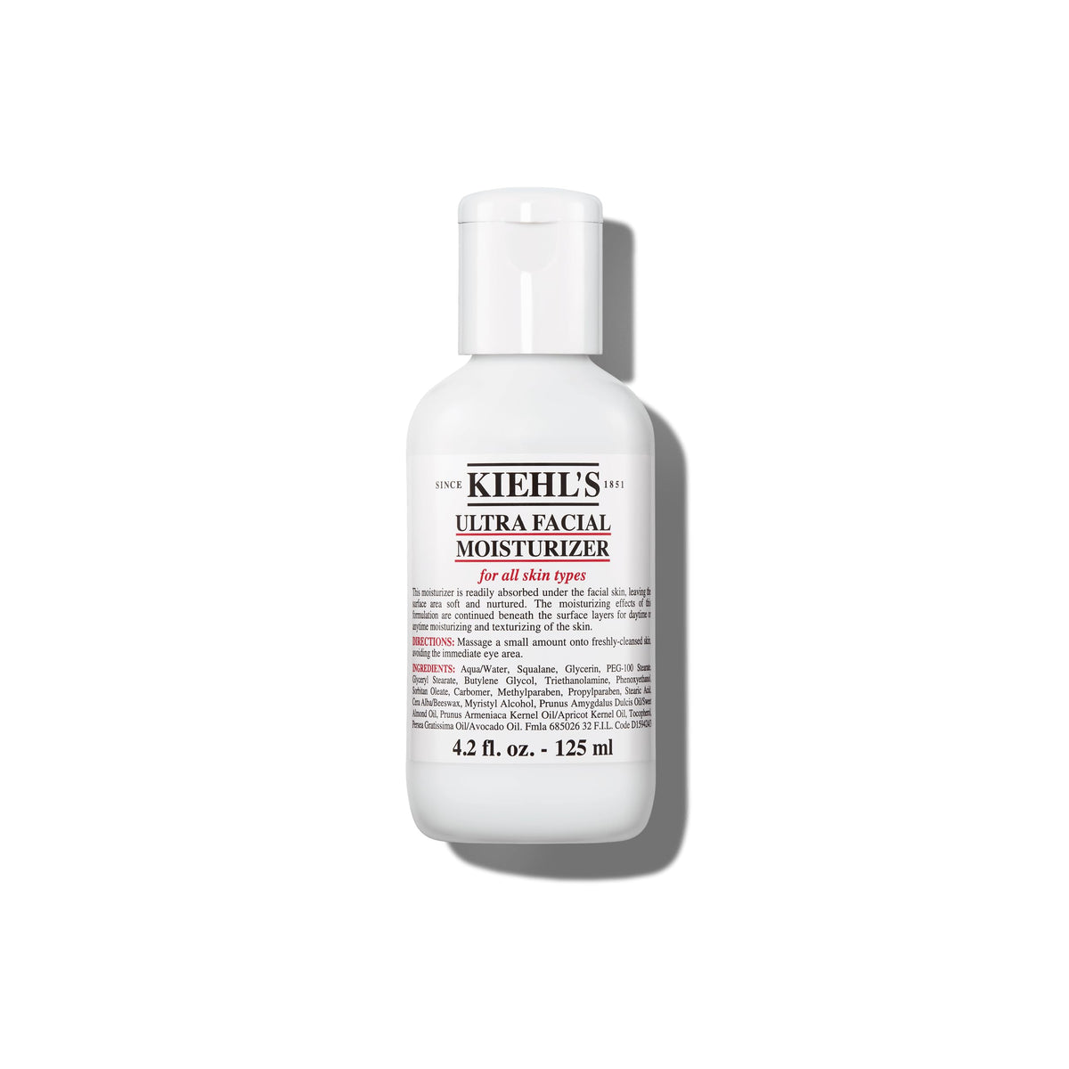 Kiehl's Ultra Facial front packaging showing jar and label for easy recognition and trust