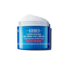 Kiehl's front packaging showing the oil-free moisturizer and clear benefits