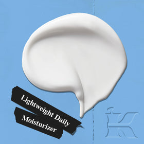 Kiehl's open jar showing cream texture for lightweight hydration benefit
