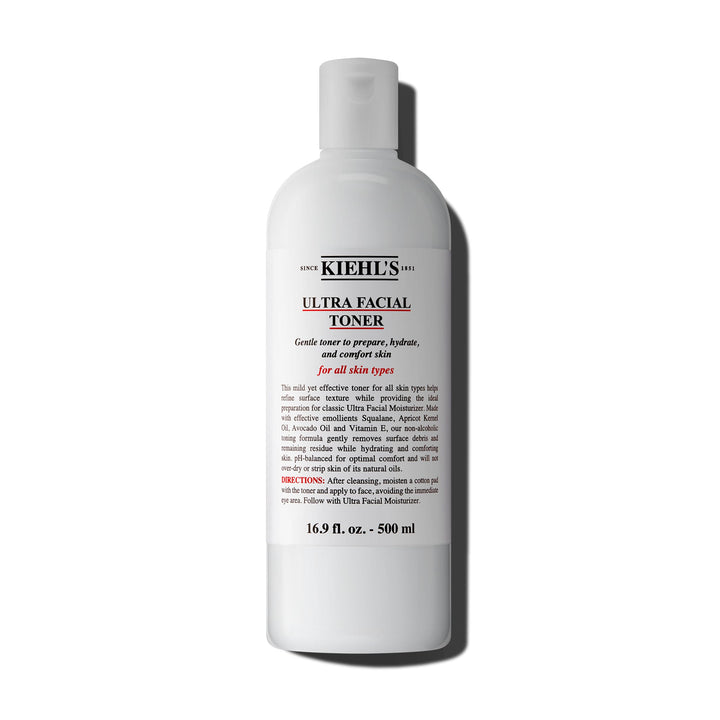 Kiehl's Ultra Facial Toner front bottle showing label and size for clear identification and value
