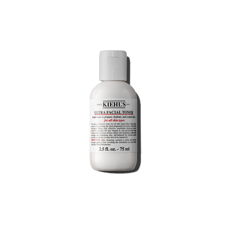 Kiehl's front packaging showing bottle label and product benefit