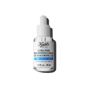 Kiehl's bottle front packaging showing product and size, highlights hydration