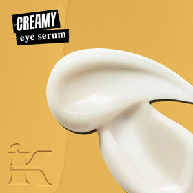 Kiehl's serum texture on skin close-up showing lightweight absorption and glow
