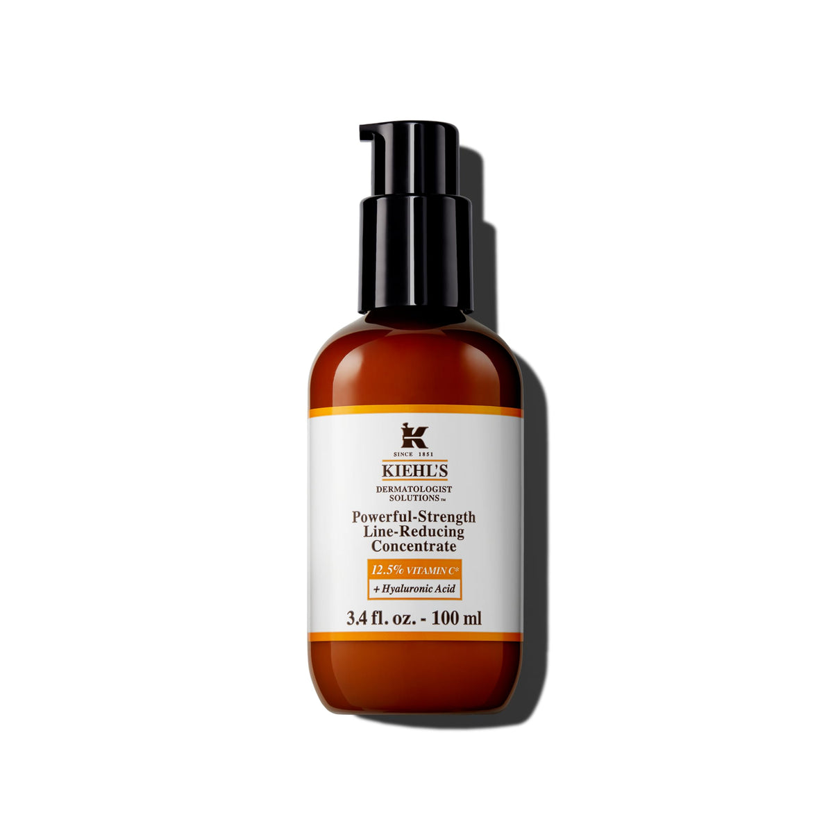 Kiehl's front packaging showing bottle and product benefit visibly