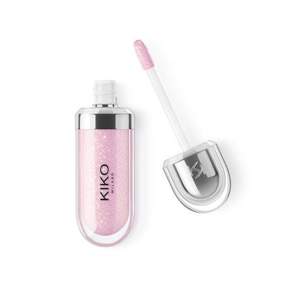 Kiko Milano front packaging showing pearly lavender shade and metallic cap, premium look