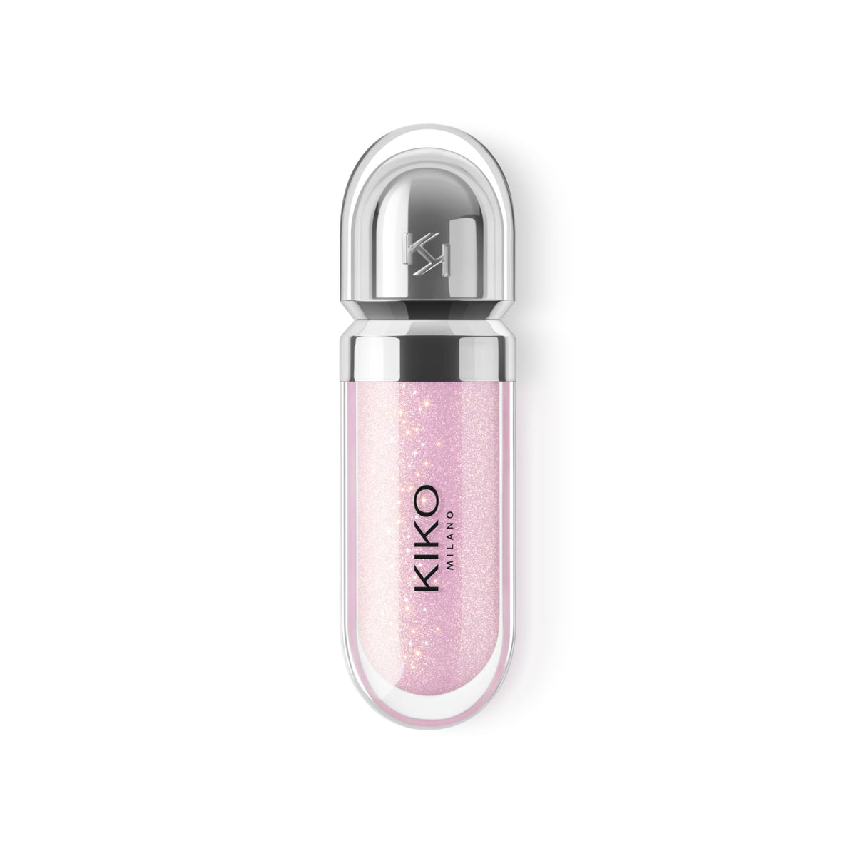 Kiko Milano in-use on model demonstrating glossy, plumped lips and natural radiance