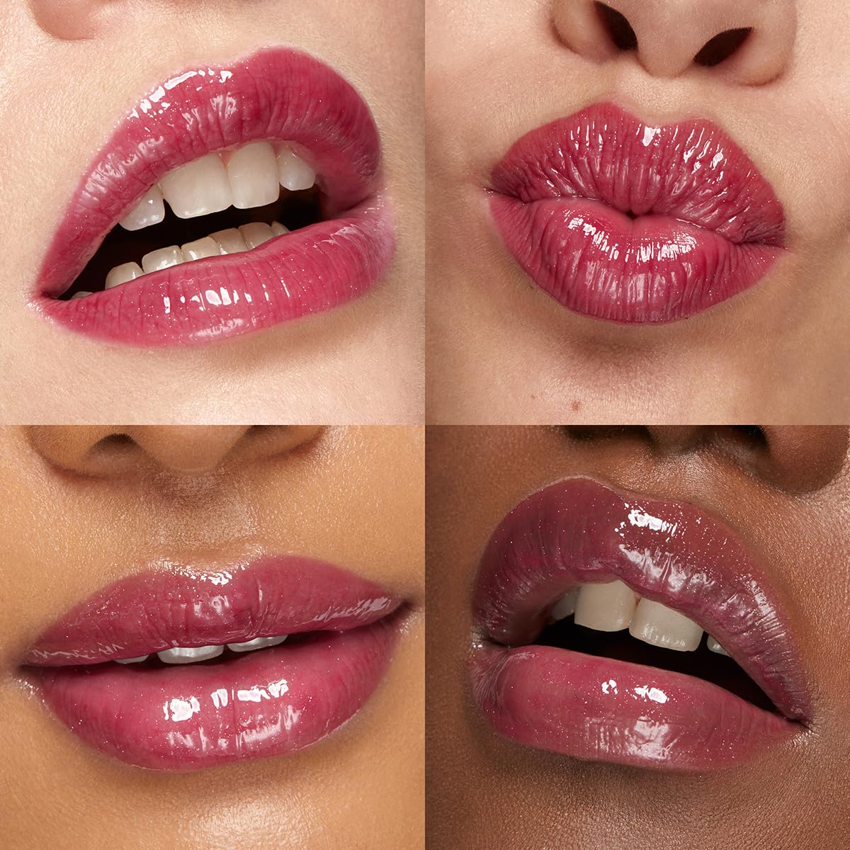 Kiko Milano gloss next to coin for size comparison, portable and travel-friendly