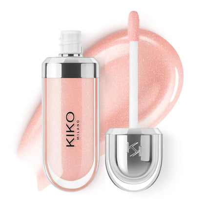 Kiko Milano front packaging showing sleek tube and metallic cap, polished presentation benefit