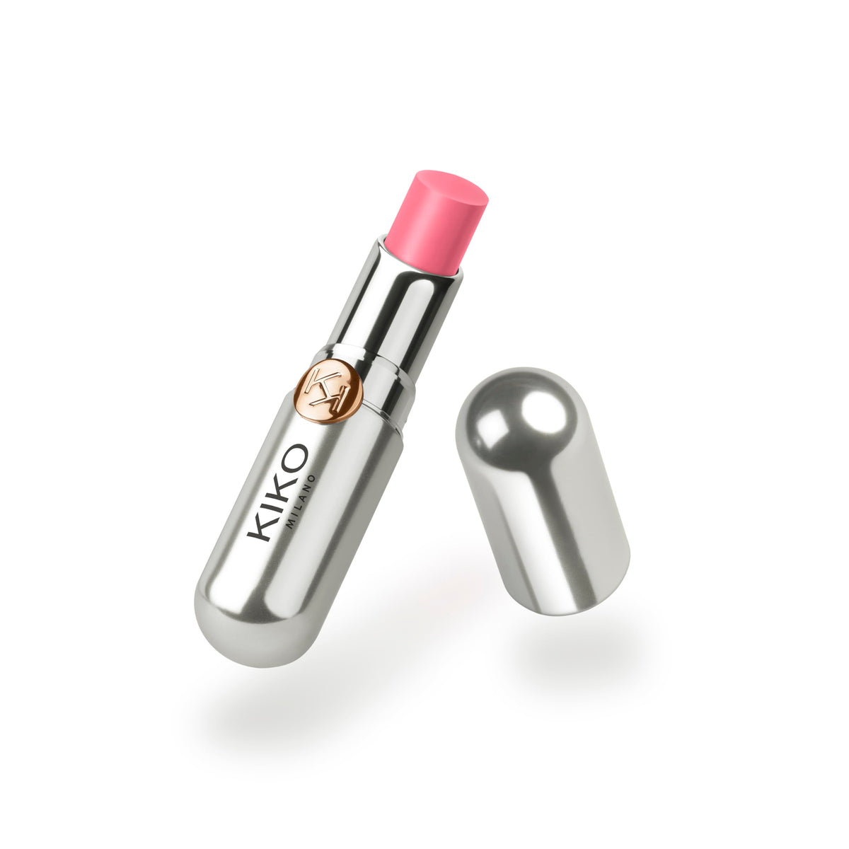 Kiko Milano texture swatch on skin showing creamy finish and moisturizing effect