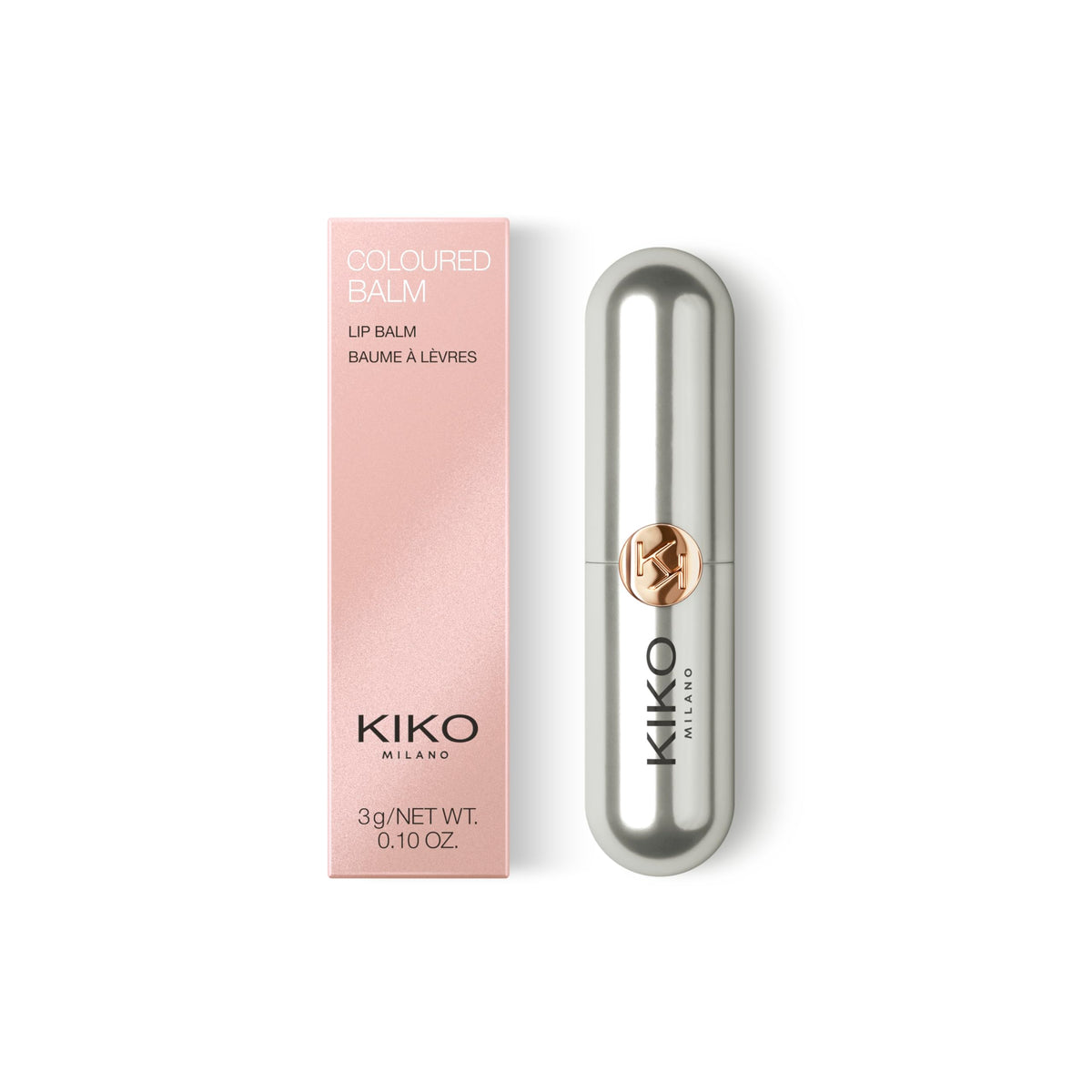 Kiko Milano on lips lifestyle shot showing natural tinted shine and comfortable wear